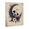 Stupell Industries Vintage Moon & Floral Canvas, design by Sara Culpepper